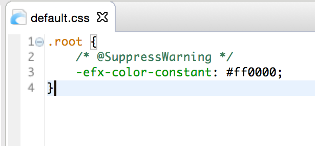 warning-suppress